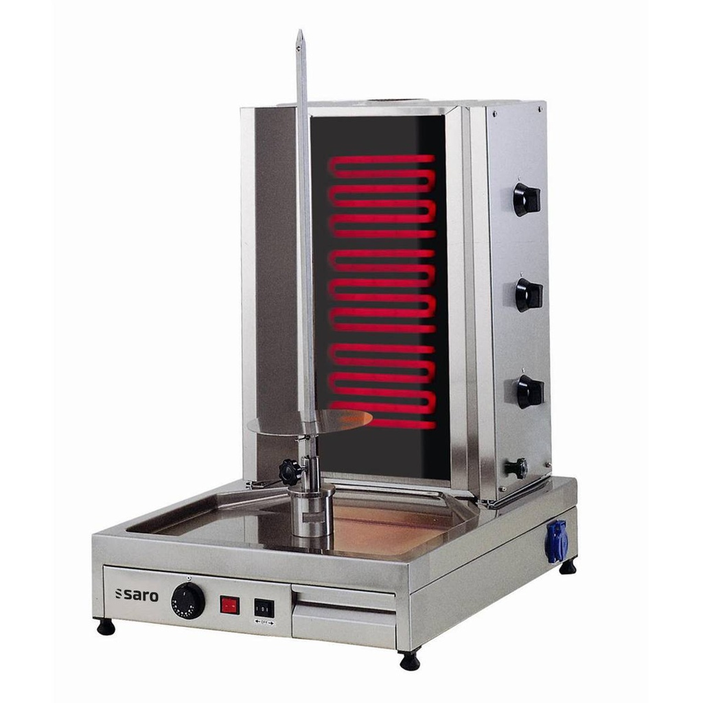 SARO Döner-/Gyrosgrill Elektro für 40kg Fleisch, ED3
