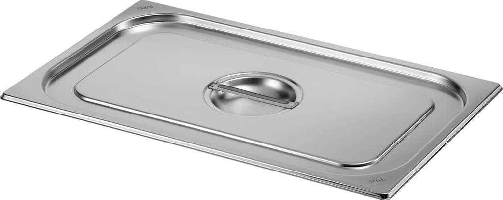 SARO TOP LINE GN-Deckel - o. Löffelaussparung 1/2 GN
