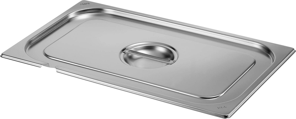 SARO TOP LINE GN-Deckel - Löffelaussparung 1/6 GN