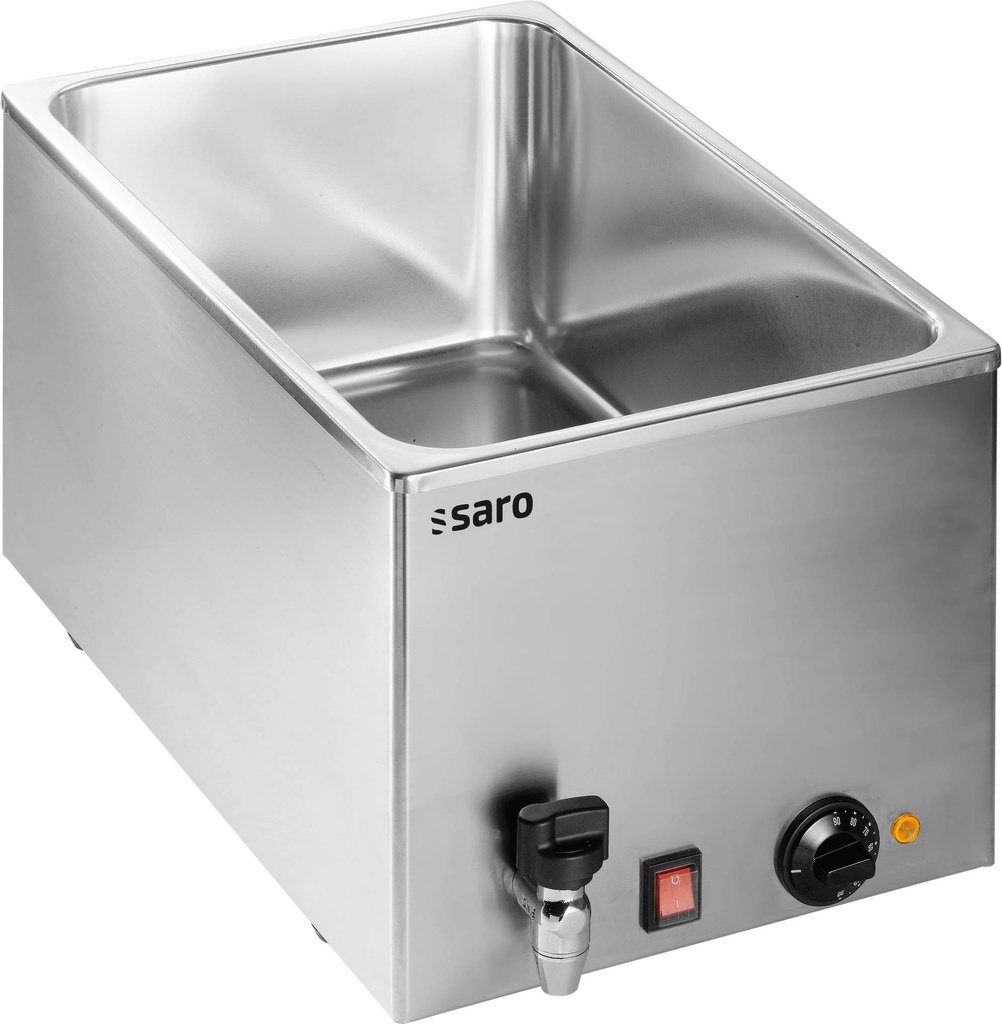 SARO Bain Marie Modell BMH 210 mit Hahn