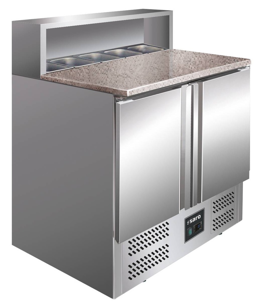 SARO Pizzatisch, 2 Türen, Modell GIANNI PS 900
