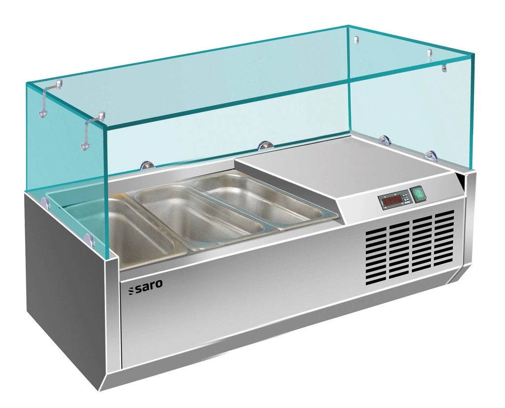 SARO Kühlaufsatz - 1/3 GN, Modell VRX 955/380