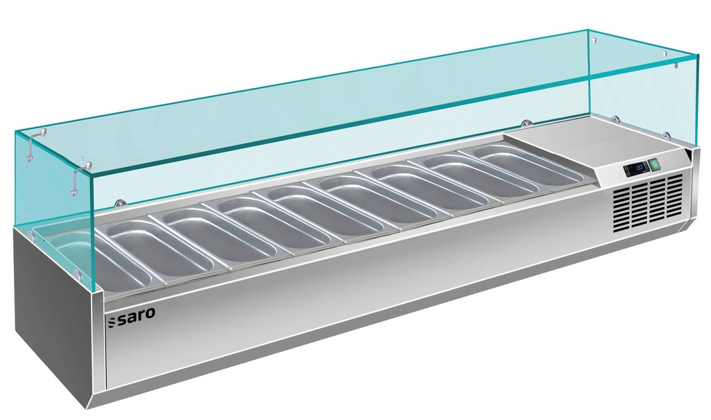 SARO Kühlaufsatz - 1/3 GN, Modell VRX 2000/380
