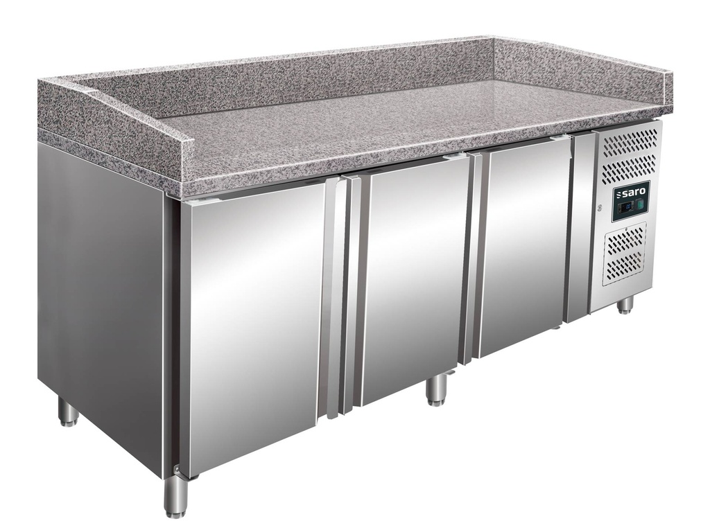 SARO Pizzatisch, 3 Türen, Modell PZ 3600 TN