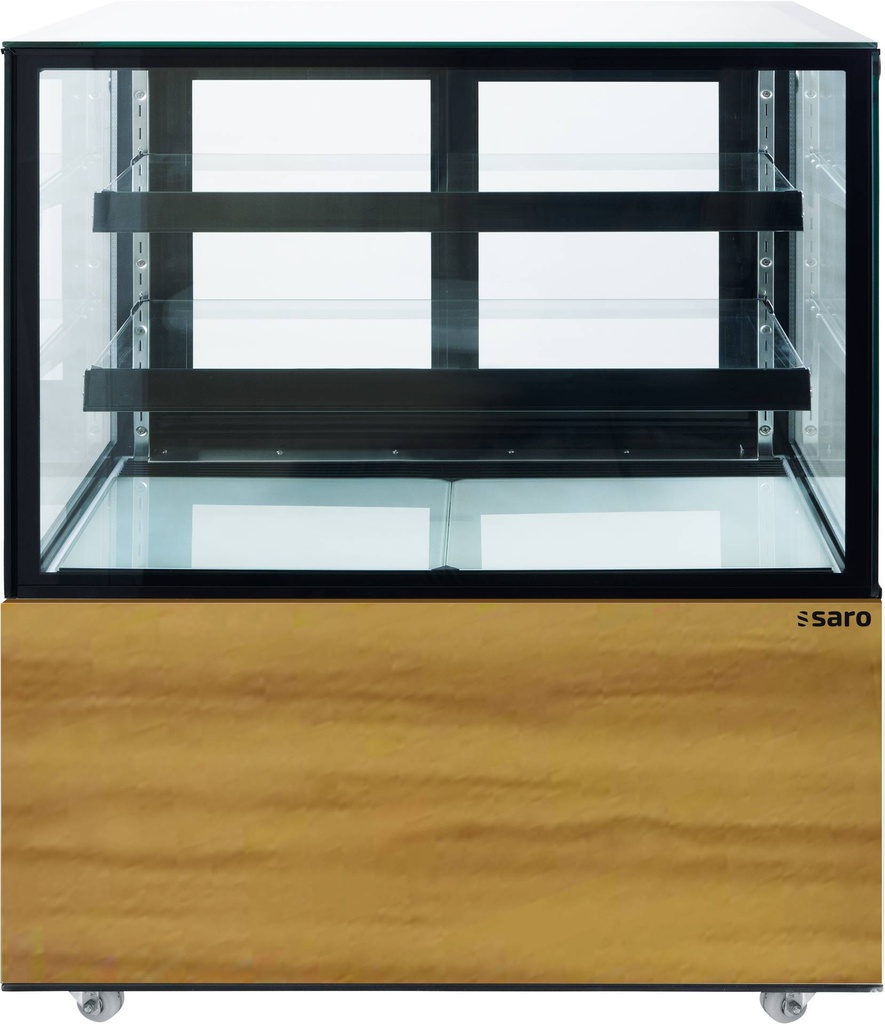 SARO Kuchenvitrine, Holzdekor, 300 L, Modell MAXIME