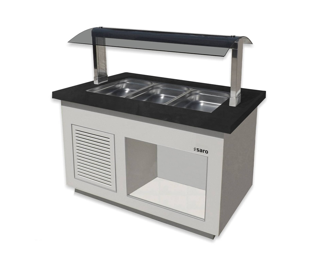 SARO Heißes Buffet Modell PREMIUM LINE SB-H130 weiss