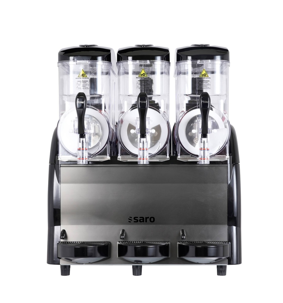 SARO Slush-Eis-Maschine 3 x 12 Liter Modell NOYA 3