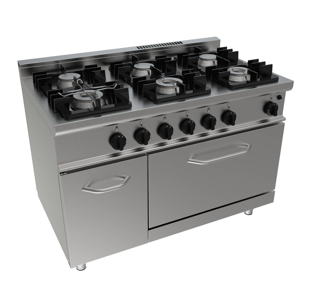 SARO Gasherd mit Gasbackofen Modell E7/KUPG6LN