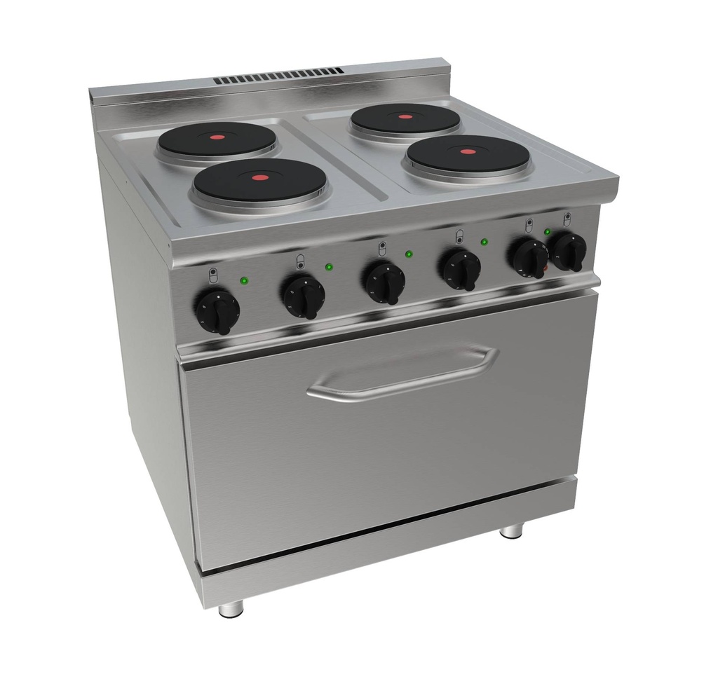 SARO Elektroherd mit Elektrobackofen Modell E7/CUET4LE