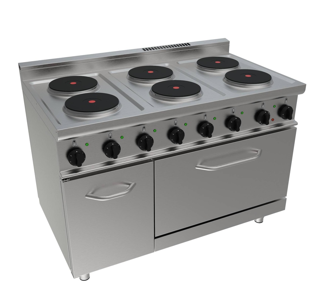 SARO Elektroherd mit Elektrobackofen Modell E7/CUET6LE