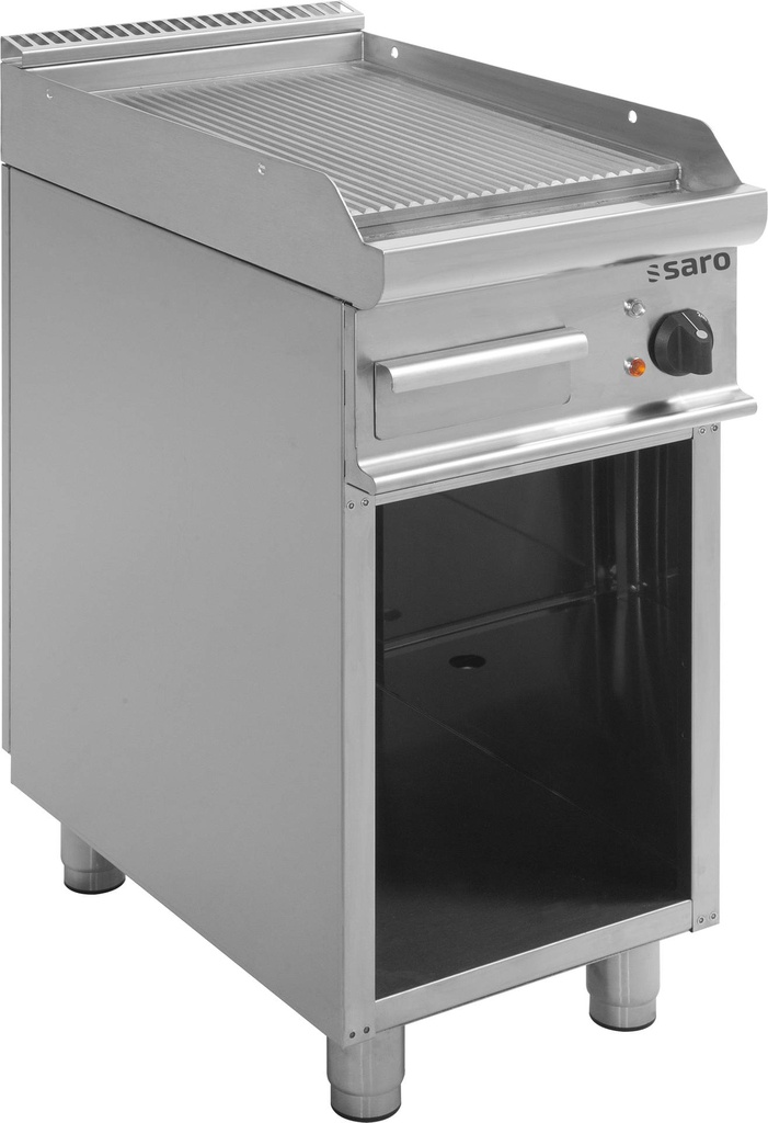 SARO Elektro-Griddleplatte, offen. Unterbau, E7/KTE1BAR