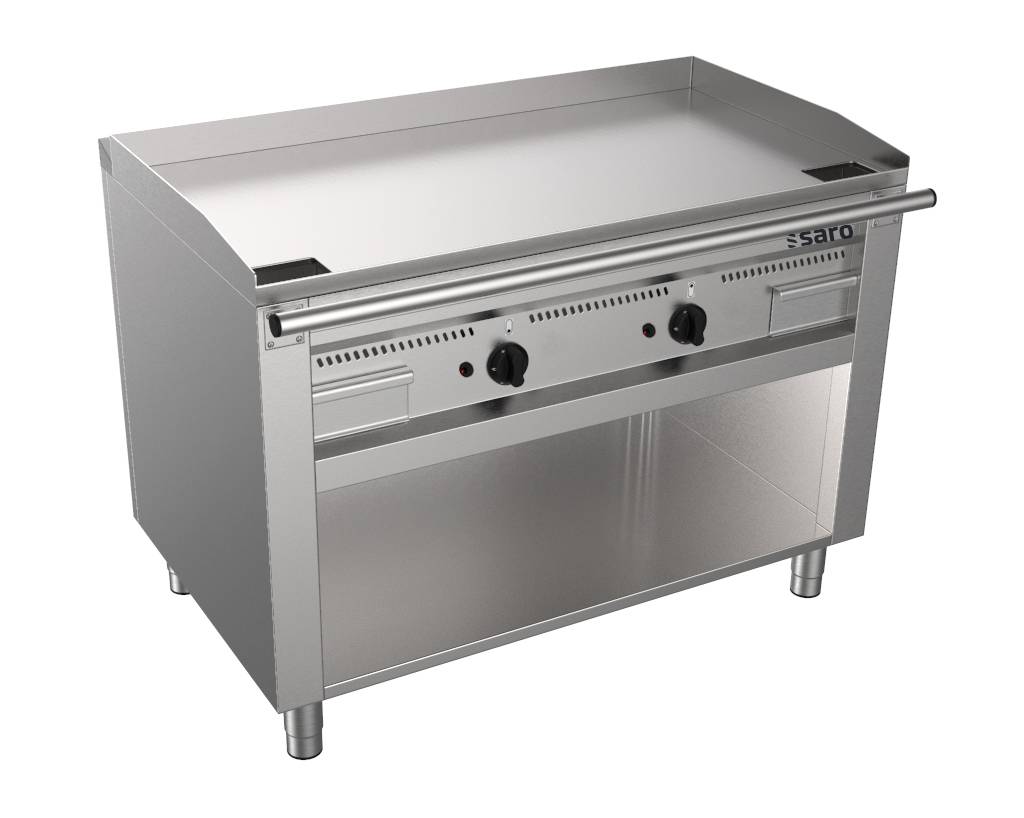 SARO Gas-Teppanyakigrill, offener Unterbau, TEB2/120 G