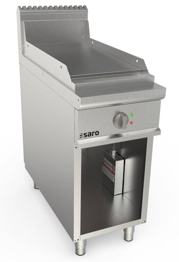 SARO Elektrogriddleplatte, Standger., glatt, LQ/FTE2BAL