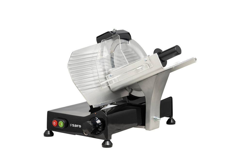SARO Aufschnittmaschine Modell F195 schwarz