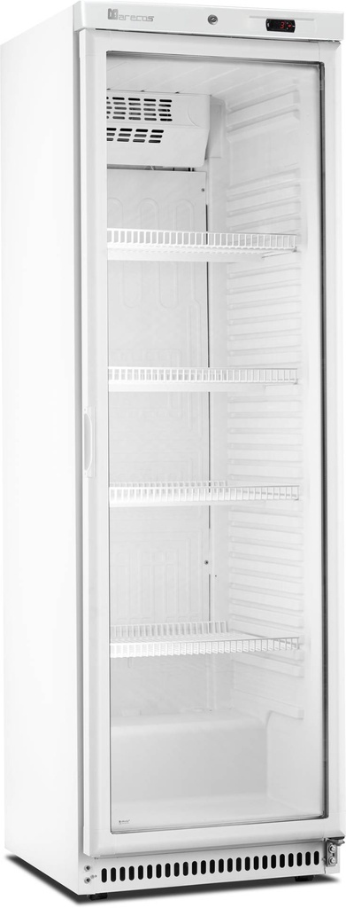 SARO Kühlschrank, Glastür - weiß, Modell ARV 430 CS PV