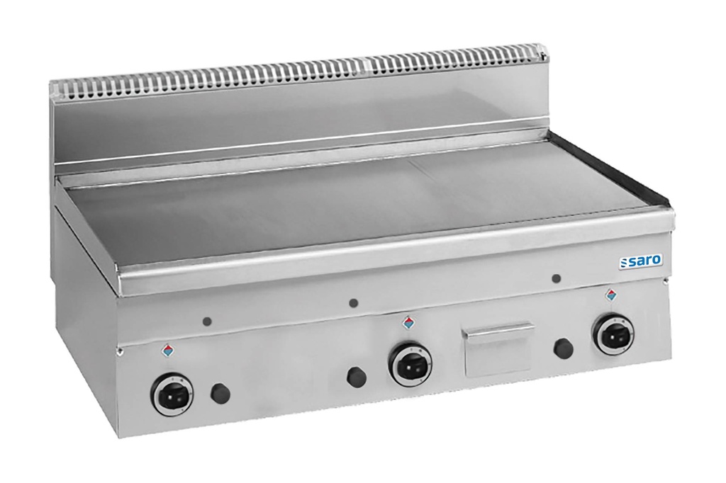 SARO Gasgrillplatte, glatt, Auftisch, 1000x600, GFT106L