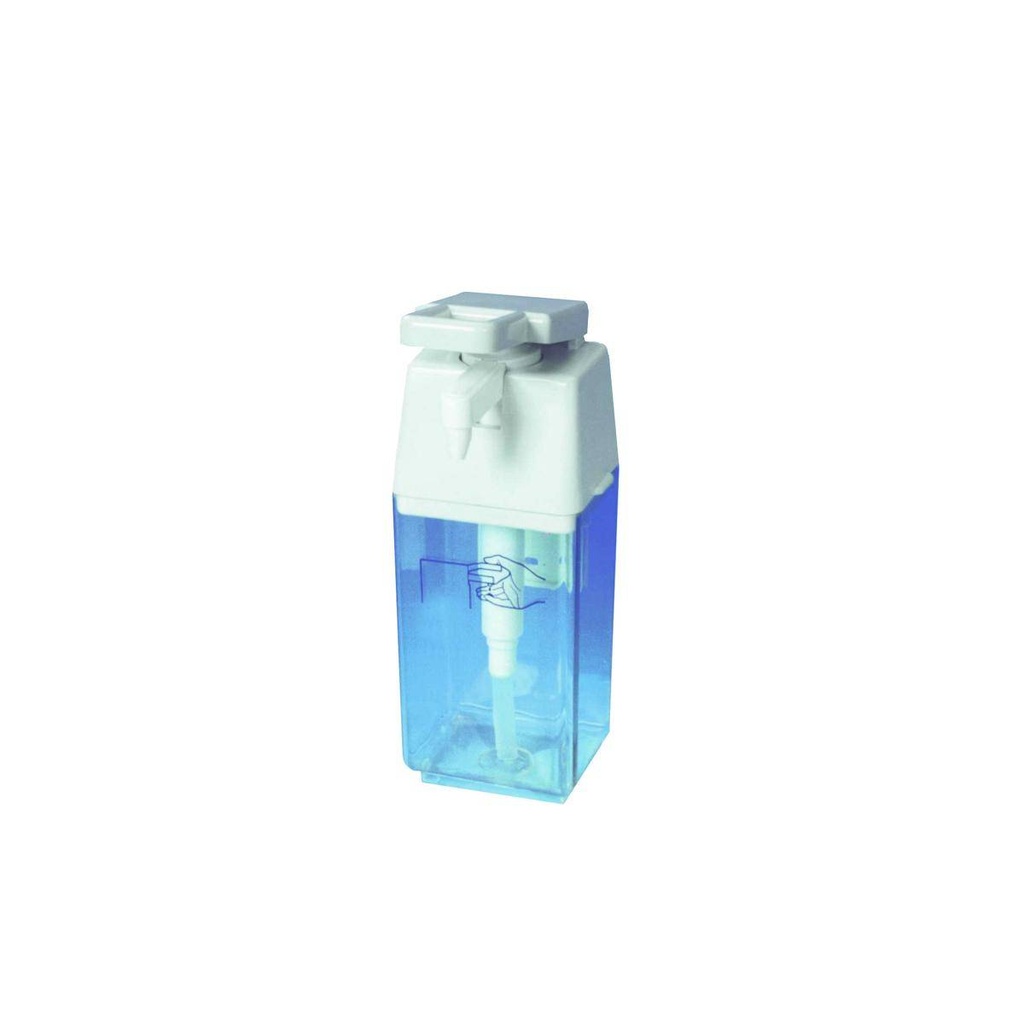Seifencreme-Spender "Fix" 1000 ml | weiß/transparent
