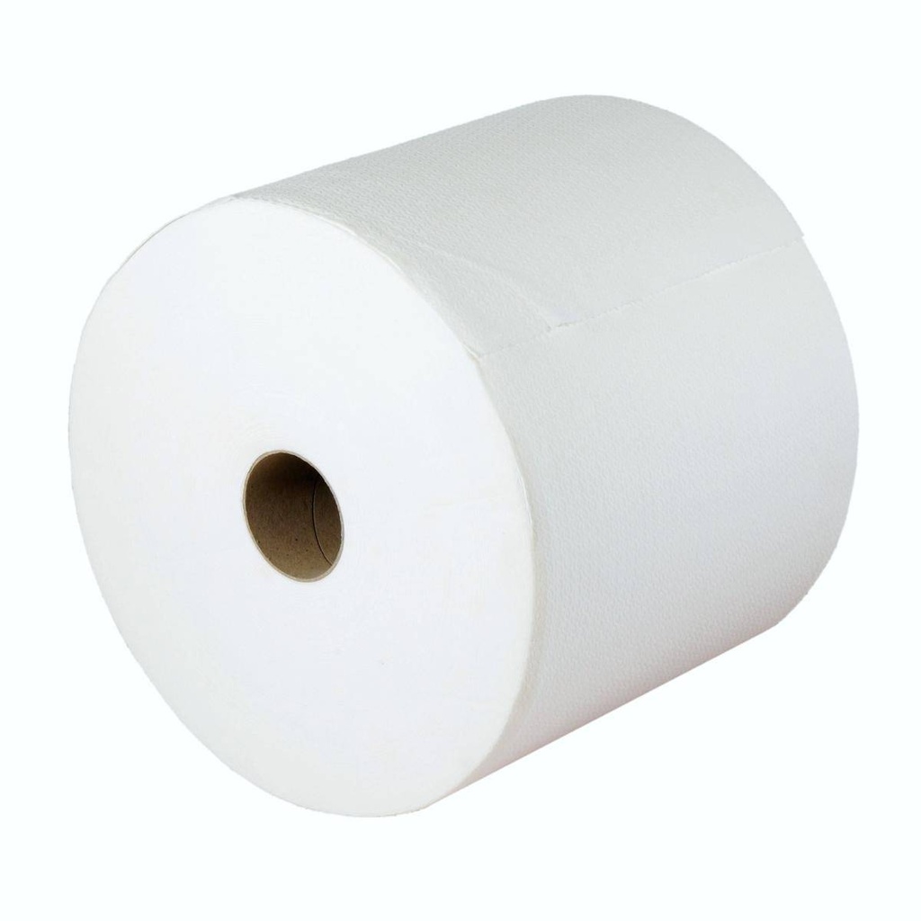 Papierhandtücher Putztuchrolle Außenabrollung 1-lagig, ca. 80 g/m², Zellulose weiß, 190 m, "Itex Sorba Tex MB neu" 29 x 38 cm | 500 Blatt/Rolle
