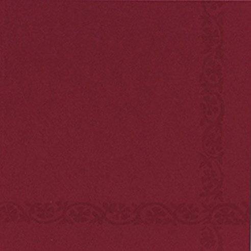 Dunicel Servietten 32 x 32 cm, 40 Stück/Pack | Celine bordeaux