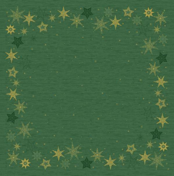 Dunicel-Mitteldecke 84 x 84 cm, unterverpackt | mit Motiv | mit Motiv Star Stories Green