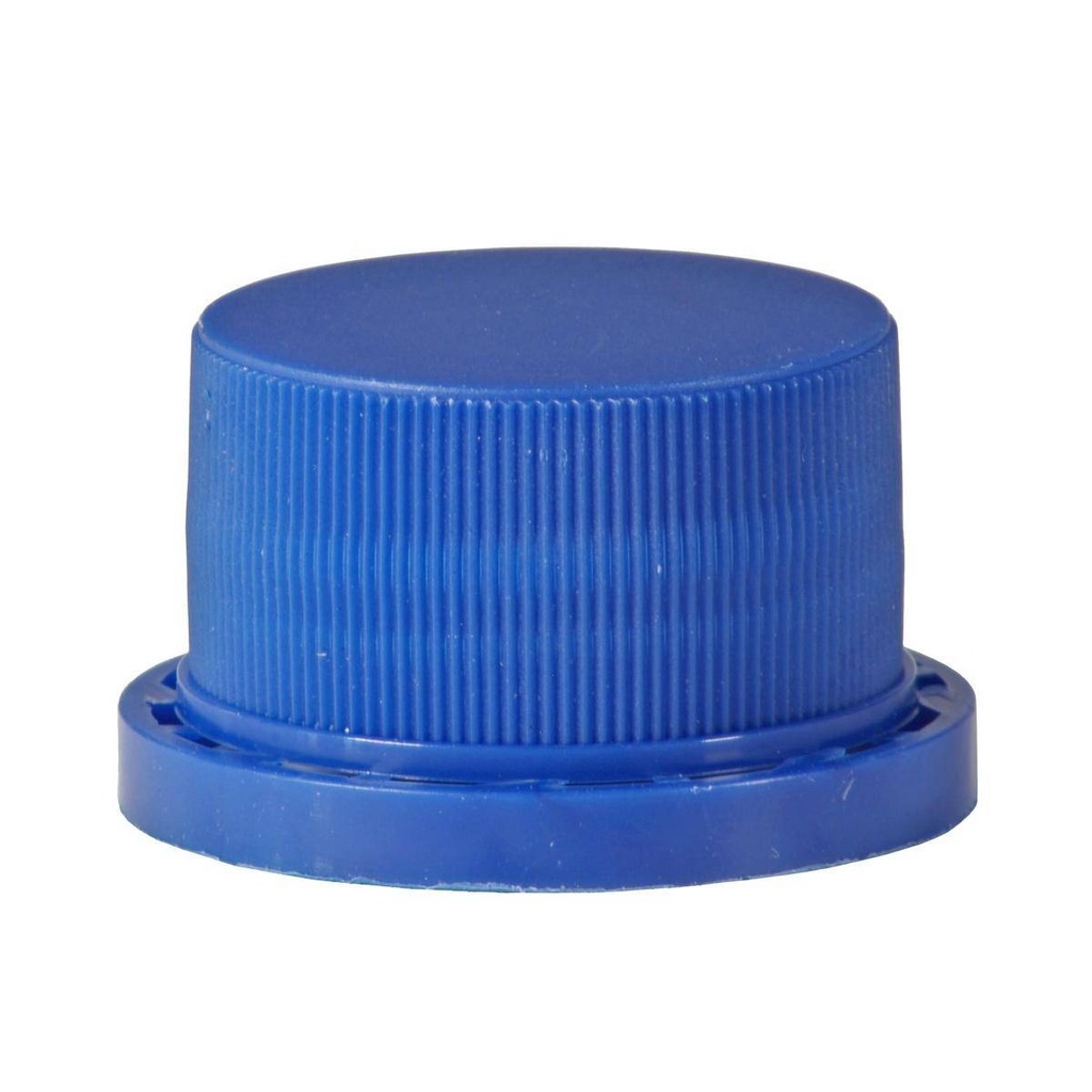 Verschluss/Schraubverschluss Gewinde PP 28, EPE-Einlage | blau