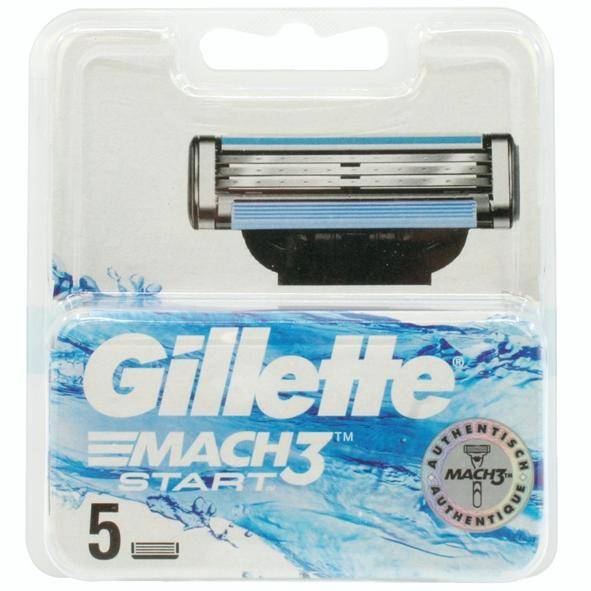 Gillette Mach3 Rasierklingen | 5er Pack