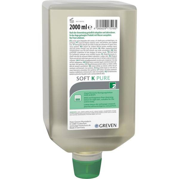 GREVEN® Soft K pure | 2 Liter Varioflasche