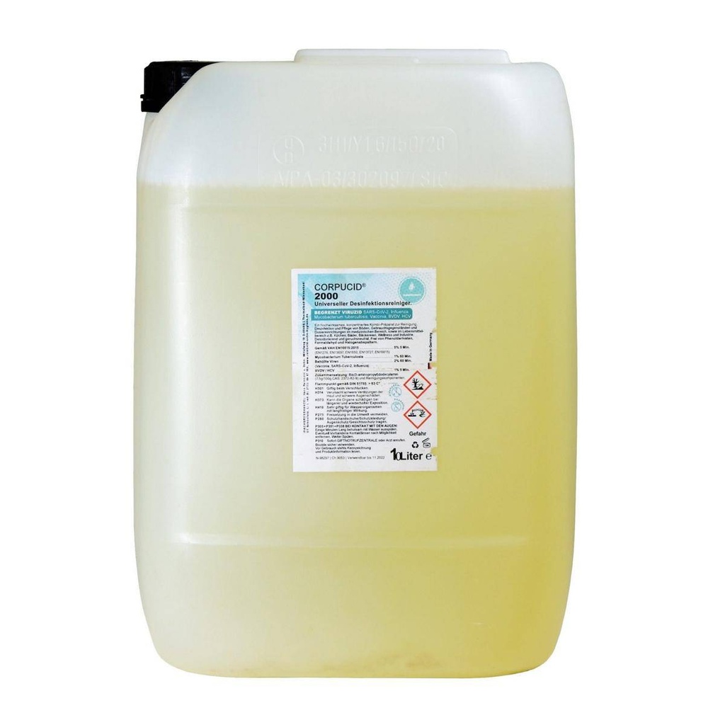 CorpuCid 2000 Flächendesinfektionsreiniger | 10 Liter