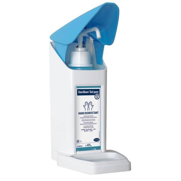 BODE Eurospender Safety plus für 500 ml Flaschen, breiter Armhebel | Kunststoff