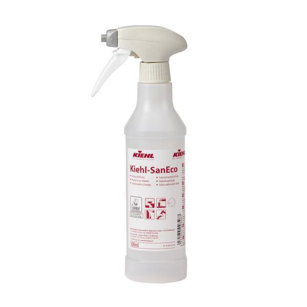 Kiehl Sprühleerflasche 500 ml | mit Etikett SanEco