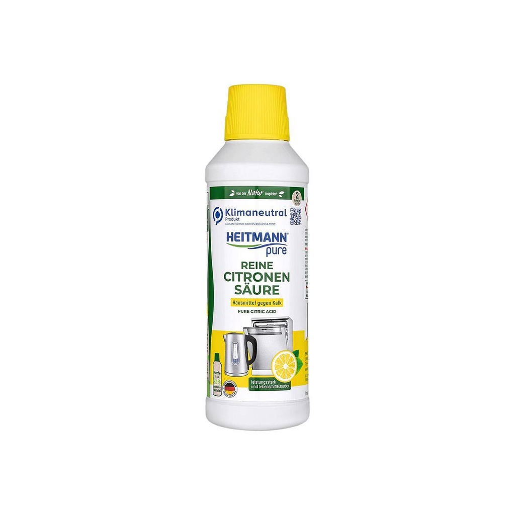 Heitmann Pure Reine Citronensäure | 500 ml