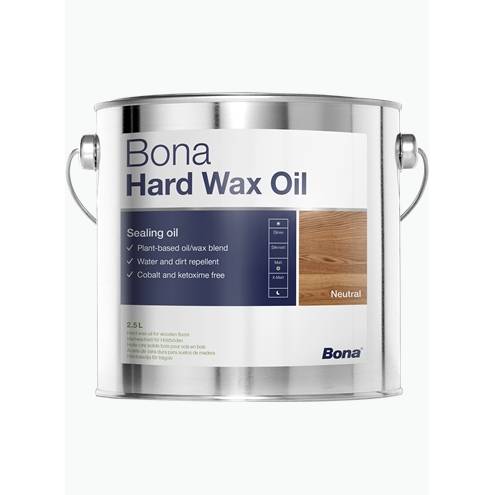 Bona Hardwax Oil halbmatt | 2,5 Liter