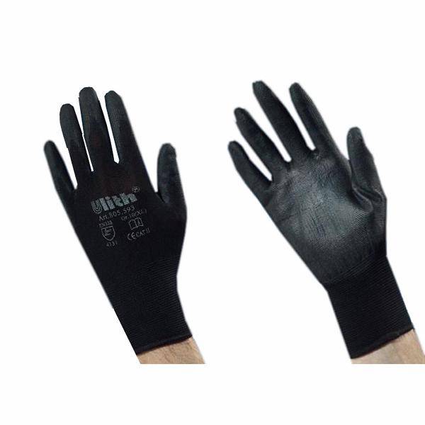 ULITH® Feinstrick-Montagehandschuh, schwarz | Größe 11 (XXL)