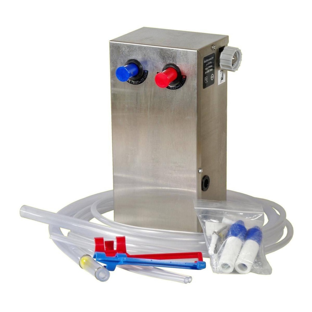 Dosiersystem/Dosiergerät/Dosierpumpe "Streamline 8451LGB", Edelstahlgehäuse, für 2 Produkte | 2 x 14 Liter/min