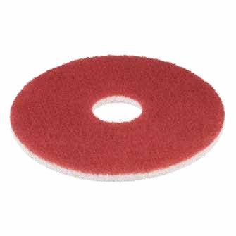 Maschinenpad "Diamand" 432 mm 17" | rot