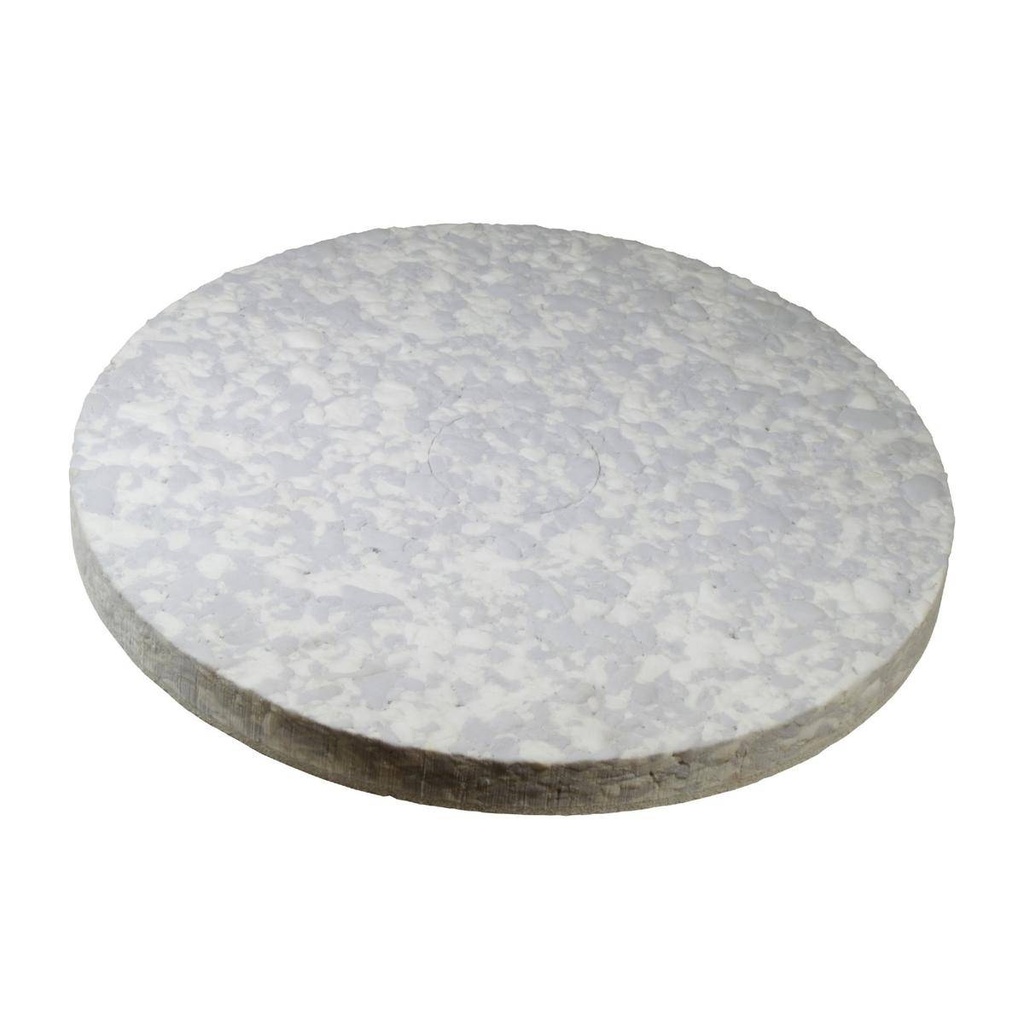 Maschinenpad "Super Padscheide Kompakt Verbundschaum" 432 mm - 17" Melamine | beige-grau meliert