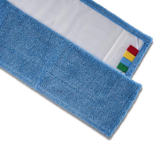 Mikrofasermopp "SPEED", Universalmopp blau | 40 cm