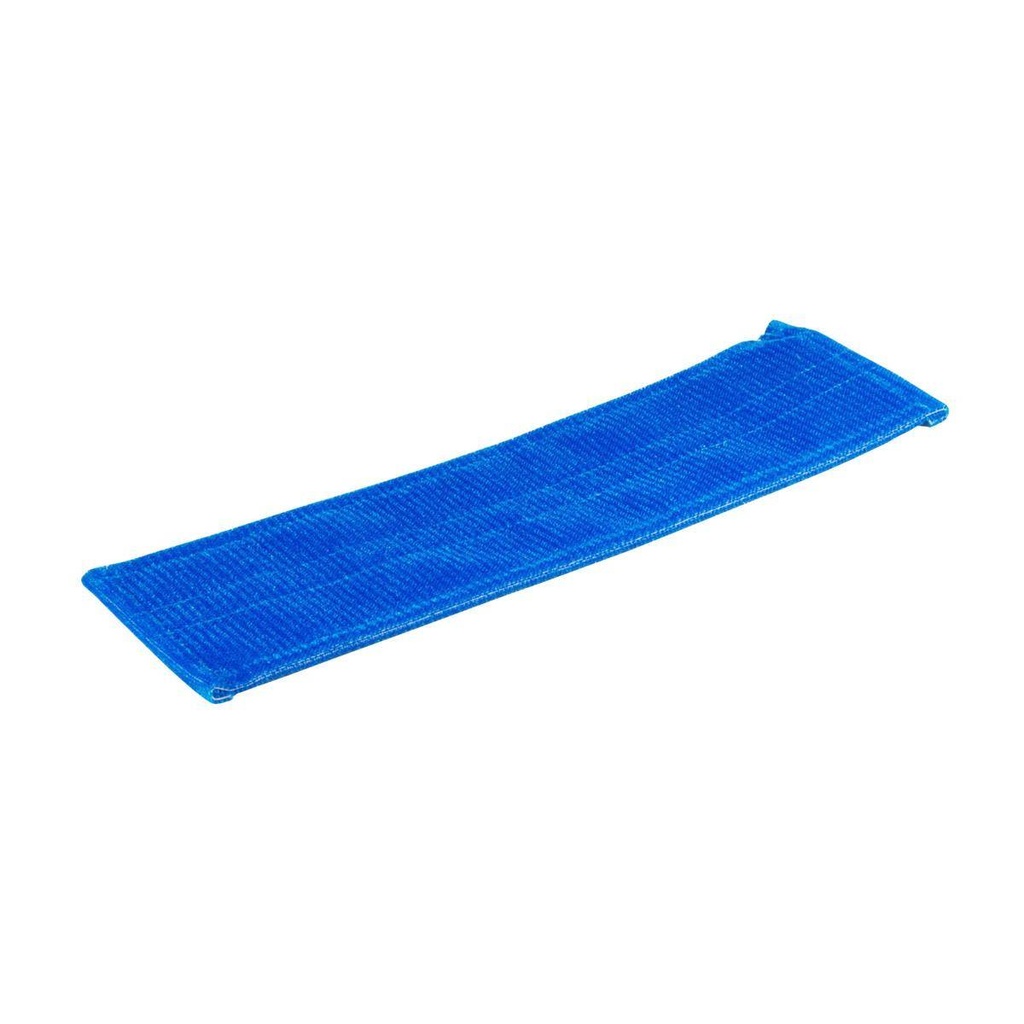 Borstenmopp "SAVE", blau | 50 cm