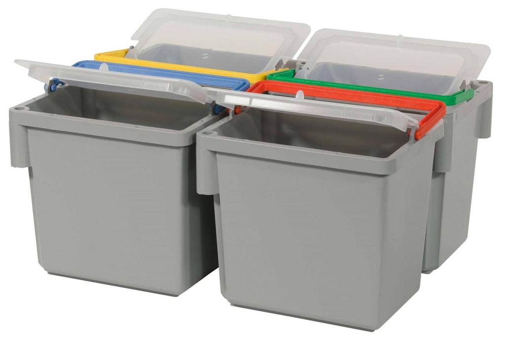 Zubehör/Ersatzteil: Numatic MidMop schwenkbarer 5-Liter-Eimer Mid mit Deckel | Henkel Farben: gelb