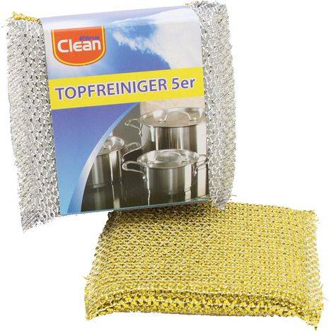 Topfreiniger, Scheuerpads, 10 x 8 cm | 5er-Pack