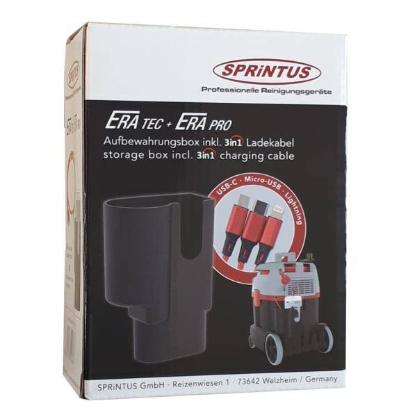 Zubehör/Ersatzteil: Sprintus Handy-Aufbewahrungsbox inklusive 3 in 1 Ladekabel