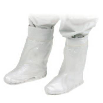 Überstiefel PE-transparent, gehämmert, 39 x 39 cm | 10 Stück