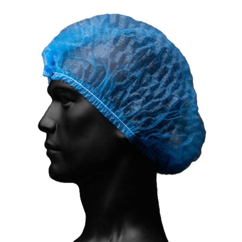 Klipphauben "Eco Plus", Ø 51 cm, blau, Größe M 44 x 51 cm | 100 Stück