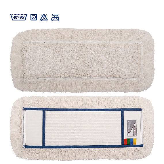 Classicmopp, Baumwoll-Polyestermopp, innen Schlinge, außen Fransen, mit 4-Farbsystem | 40 cm