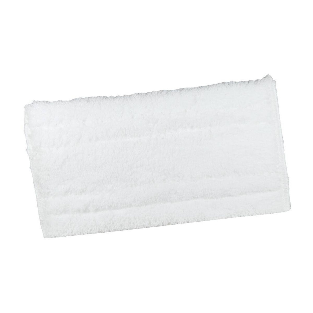 Handpad/Mikrofaserpad 13 x 27 cm | weiß