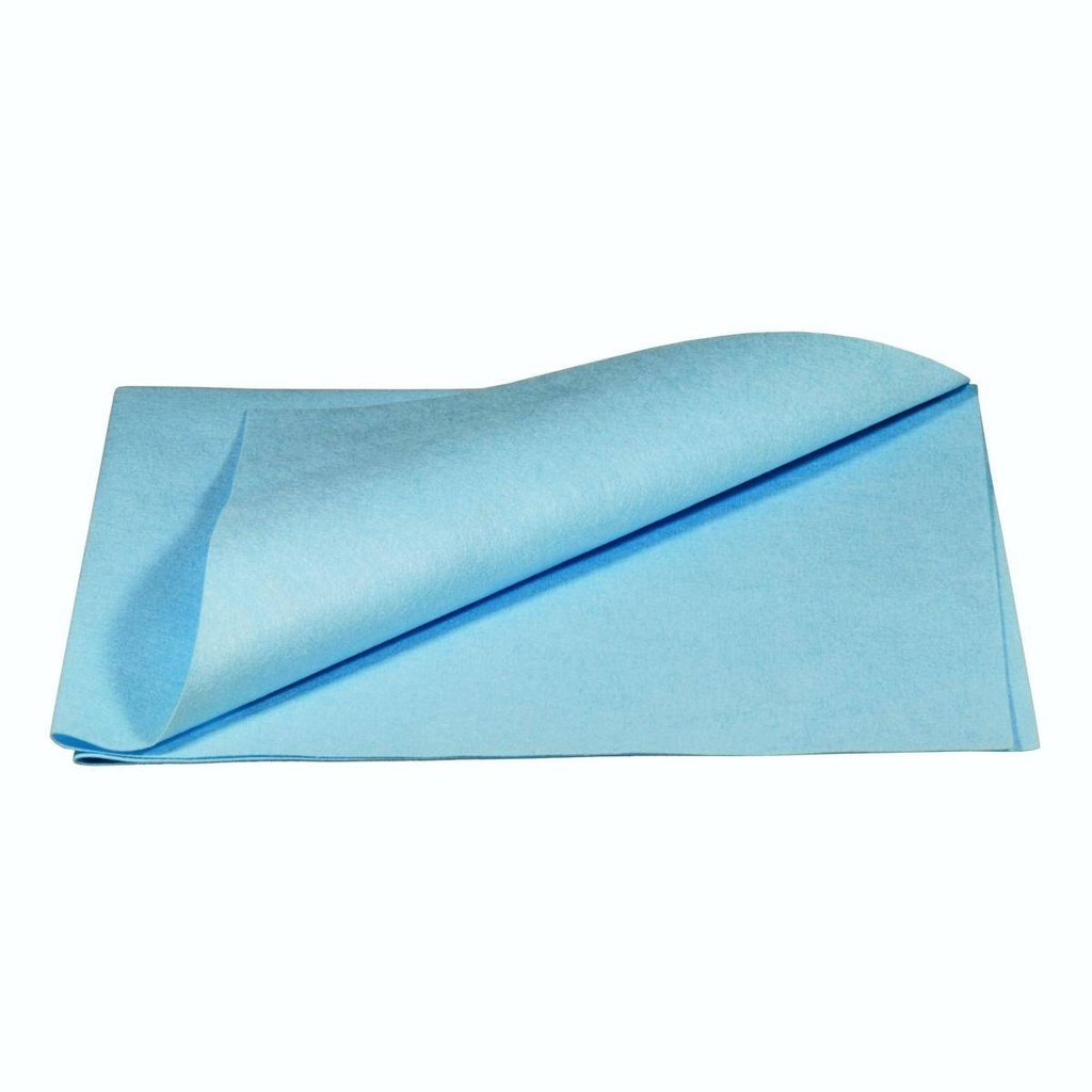 Mikrofasertuch Vlies ca. 40 x 45 cm gepresst | blau