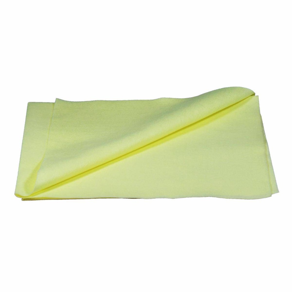 Mikrofasertuch Vlies ca. 40 x 45 cm gepresst | gelb