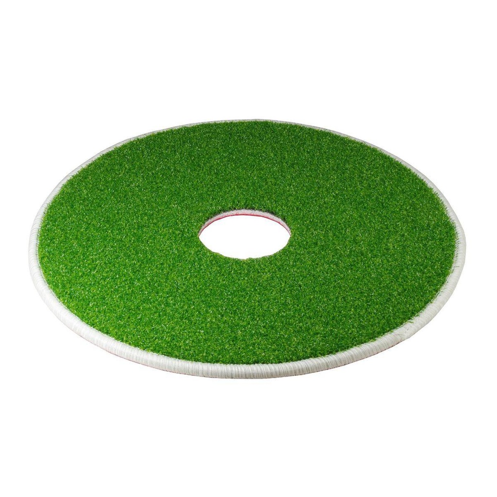 Maschinenpad/Rasenpad 432 mm - 17'' | grün