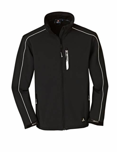 Softshell-Jacke OHIO schwarz/schwarz