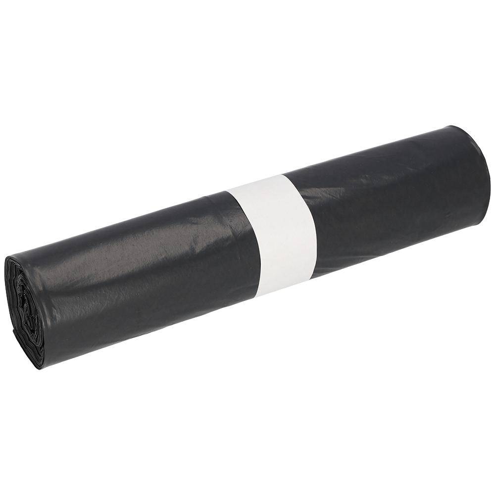 Müllbeutel 60 Liter, Typ 60, LDPE grau, 600 x 800 mm | 25 Stück/Rolle